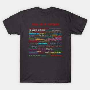 Parks and Rec Andy's Band Names- Mouserat and more! T-Shirt